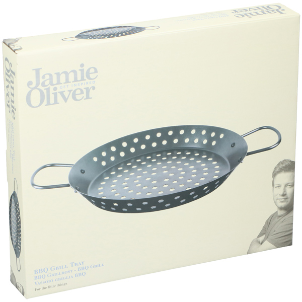 Πιατέλα διάτρητη ψησίματος Λαχανικών, ιδανικό για BBQ, με αντικολλητική επιφάνεια Jamie Oliver θαλασινά